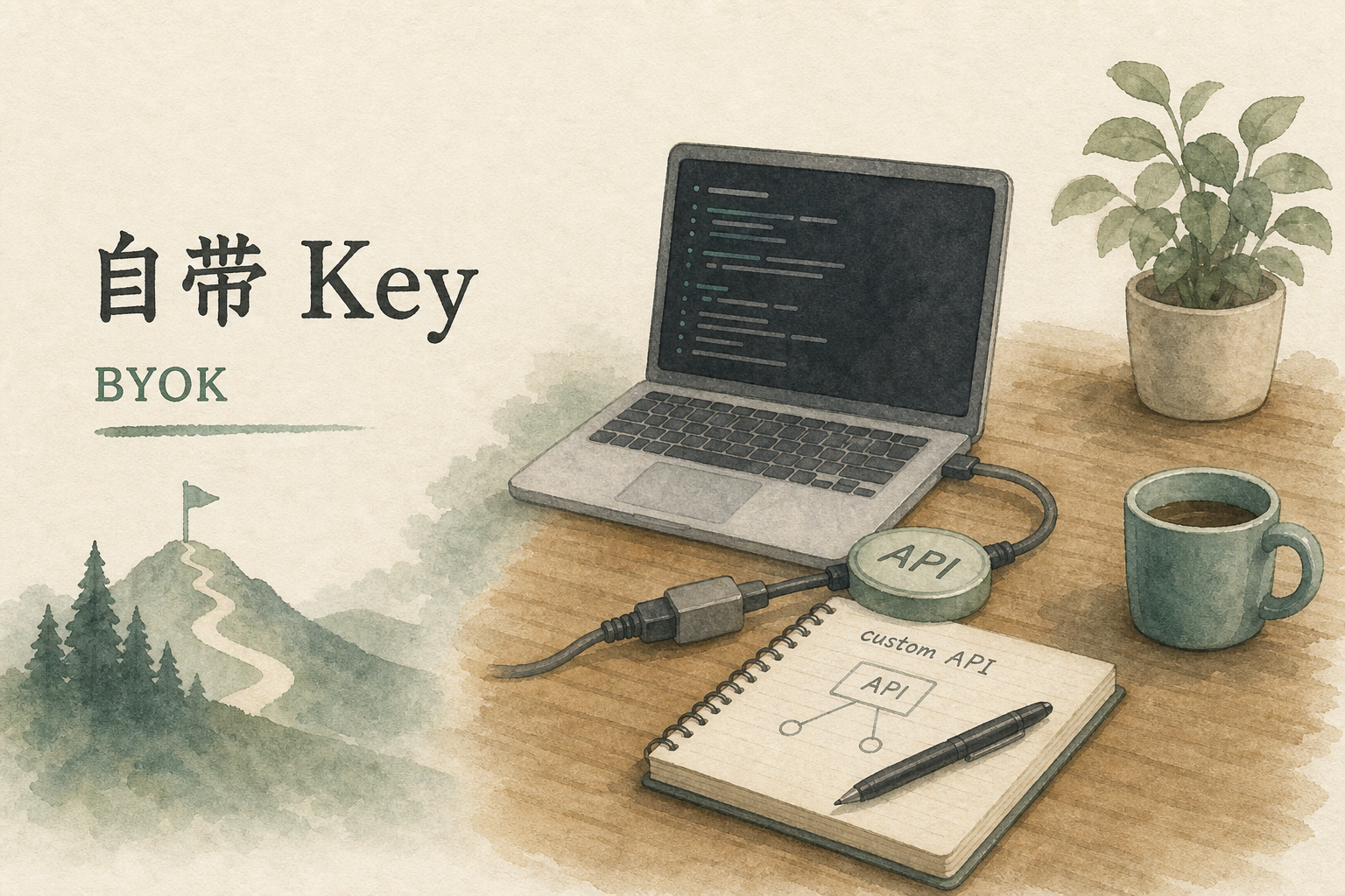 Cursor 自定义 API / BYOK 指南:适用场景、配置要点与踩坑