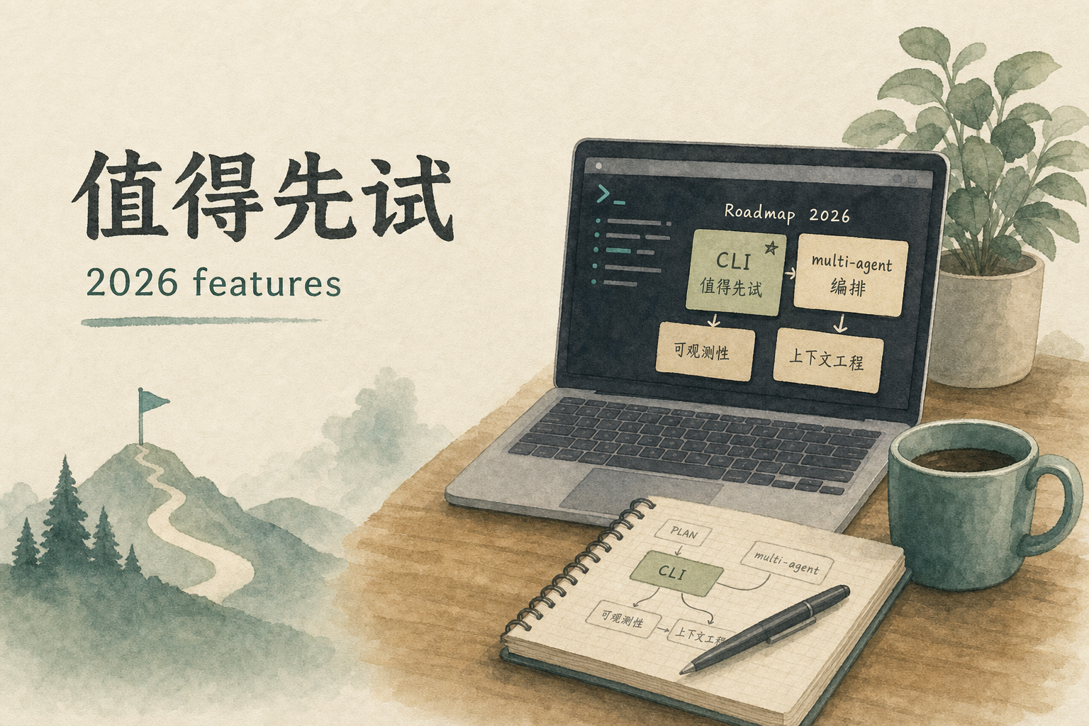 2026 年用 Cursor，哪些新能力值得先试：CLI、多任务与工作流变化