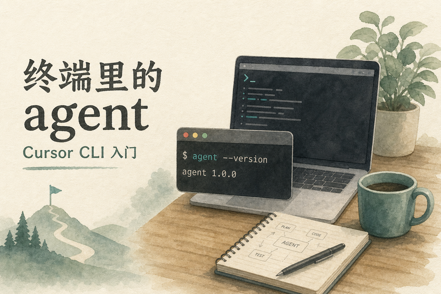 终端里的 agent:Cursor CLI 入门